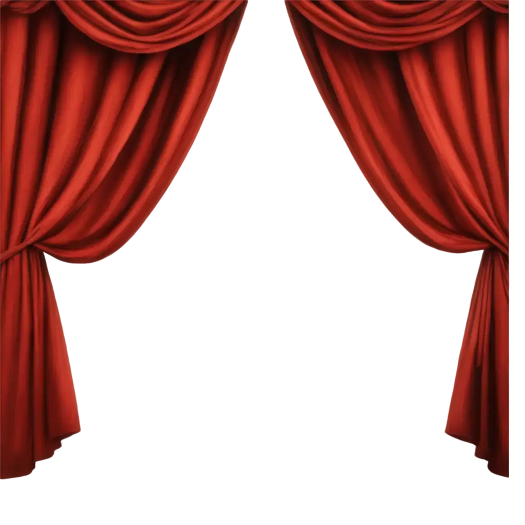 Open-Red-Curtains-Video-Game-Alike-PNG-Image-Enhance-Your-Visual-Content-with-Vibrancy