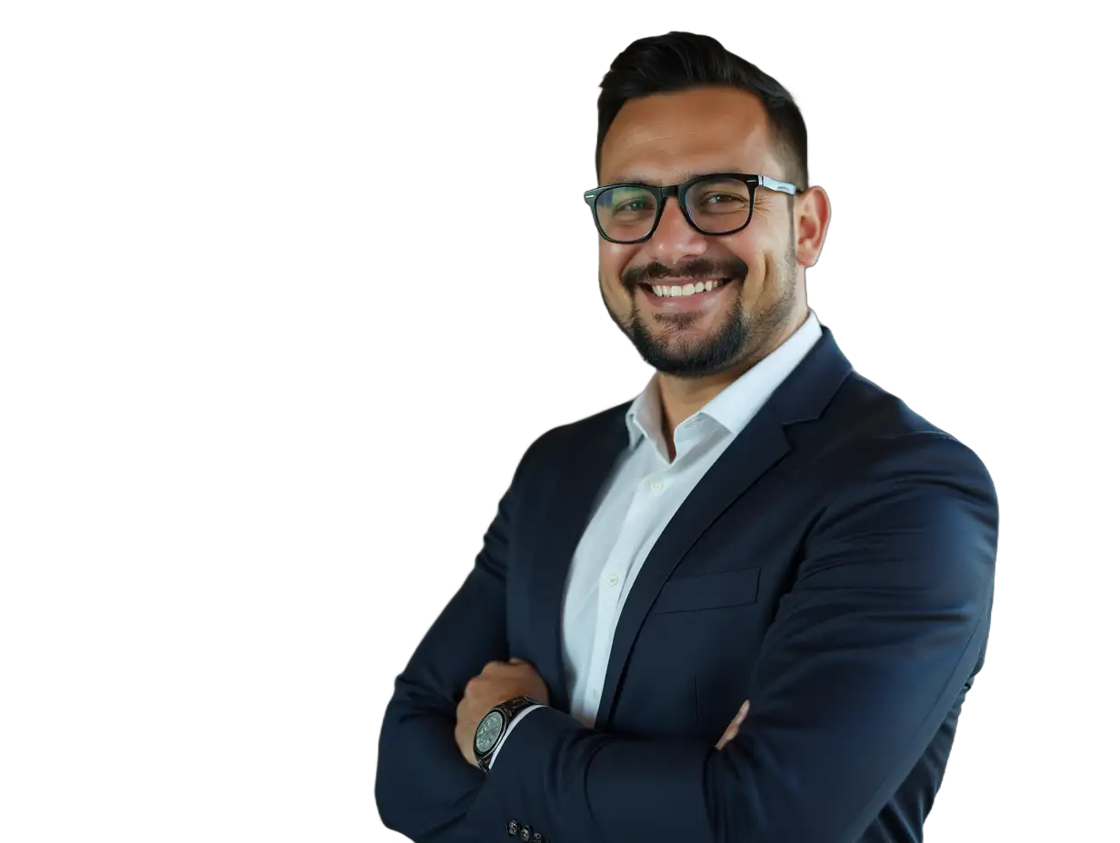 Colombian-Businessman-in-a-Suit-with-Glasses-Smiling-in-a-Meeting-Room