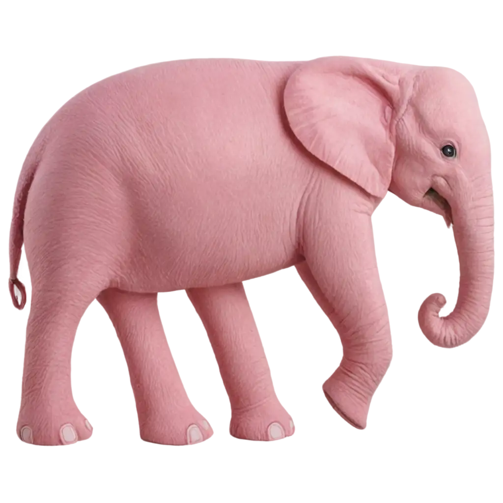 SEOOptimized-PNG-Image-Pink-Smiling-Elephant-for-Creative-Designs