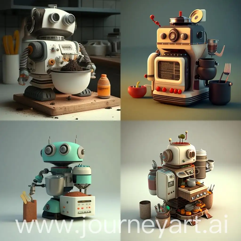 Modern-Kitchen-Robot-Creating-Model-Version-4