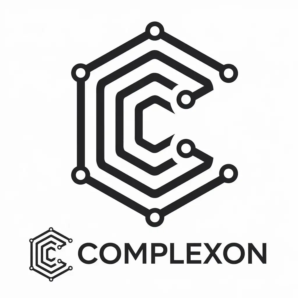 LOGO Design for Complexon Modern C Shape in Technology Industry