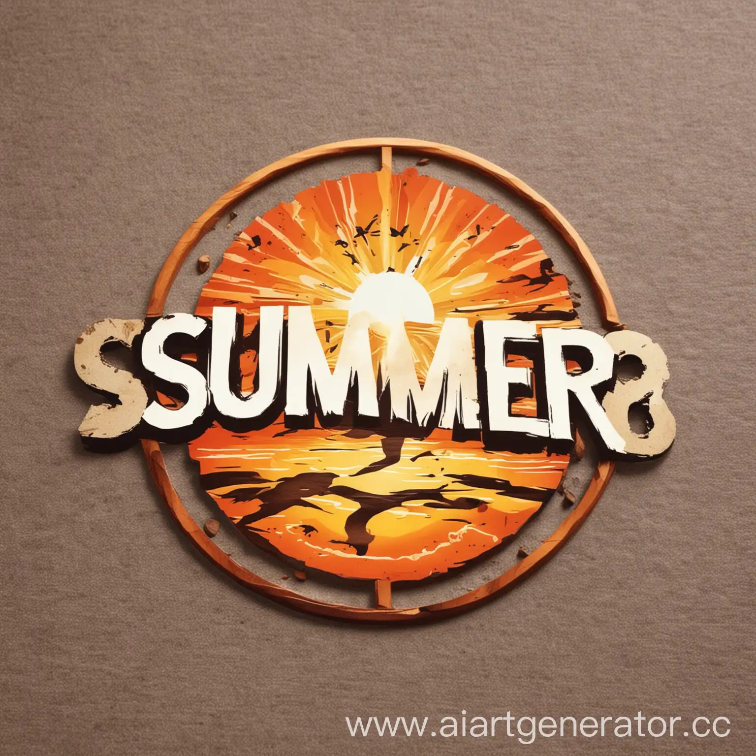 Logo where is the inscription Summer