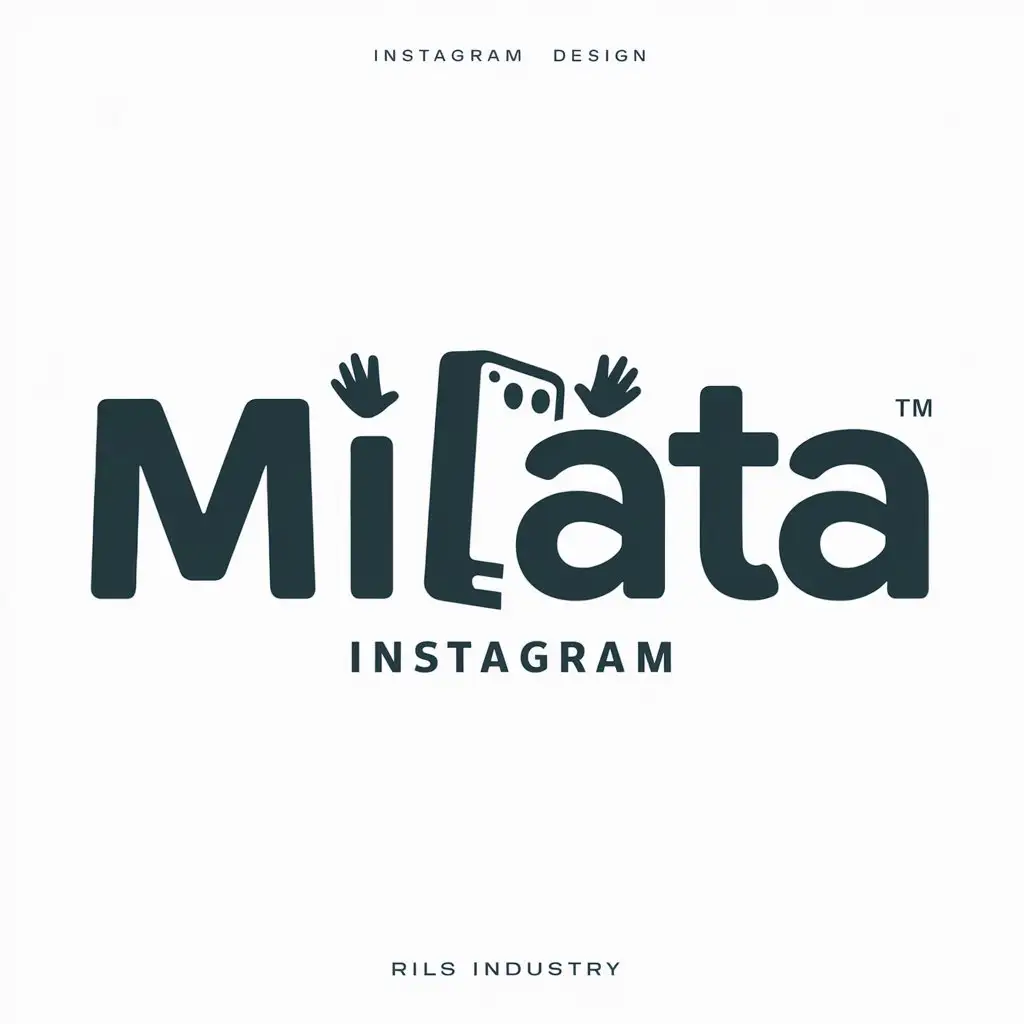 LOGO-Design-for-MilaTa-Phone-Symbol-with-Humor-and-Modern-Elements