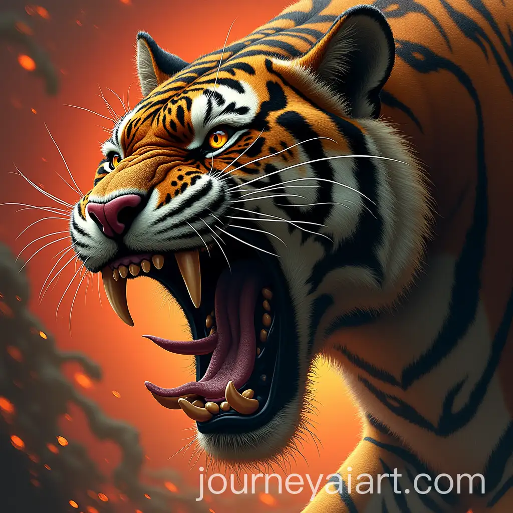 Ferocious-Snarling-Weretiger-in-Action