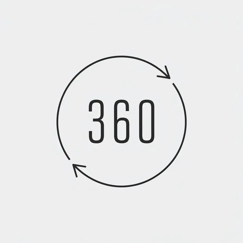 Modern-Minimalist-Logo-Design-Featuring-360-with-Circular-Arrows