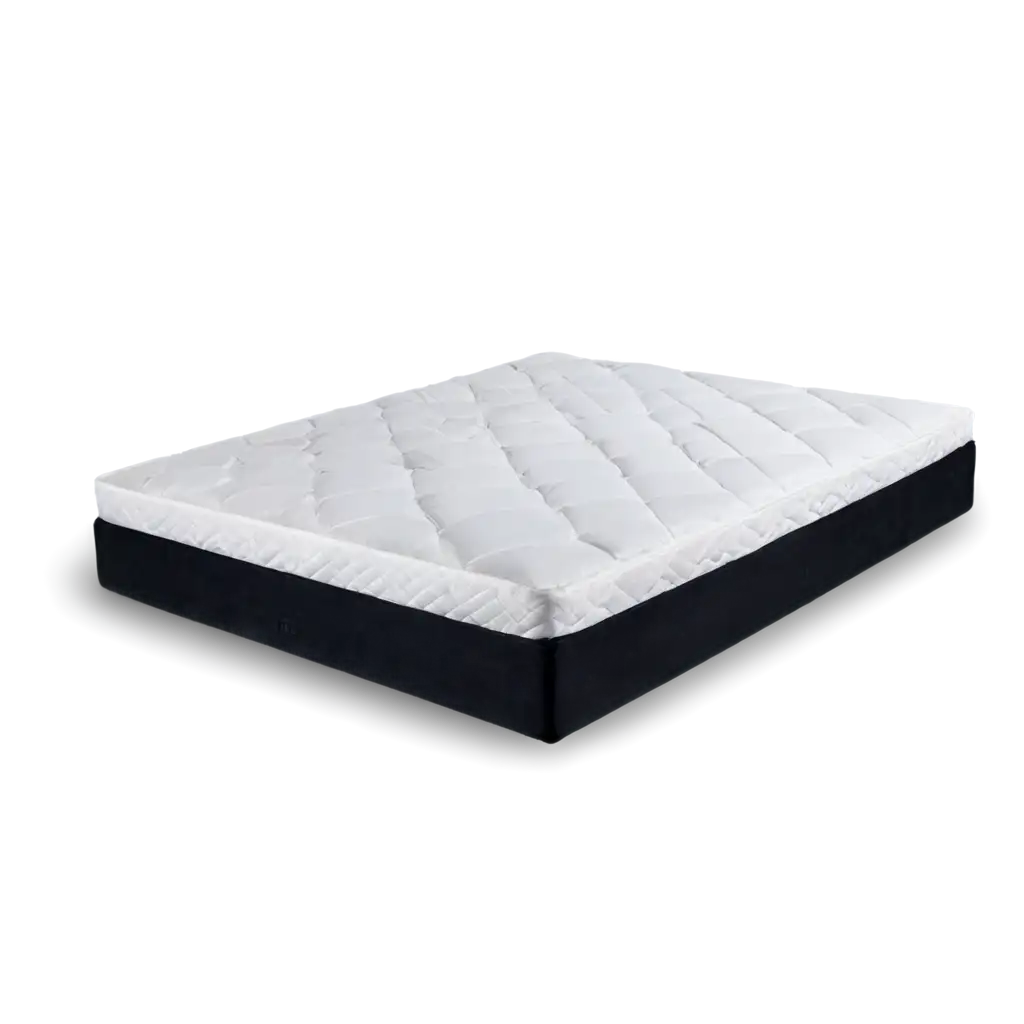 Comfy-Mattress-on-Wooden-Bed-PNG-Image-Cozy-Bedroom-Essentials