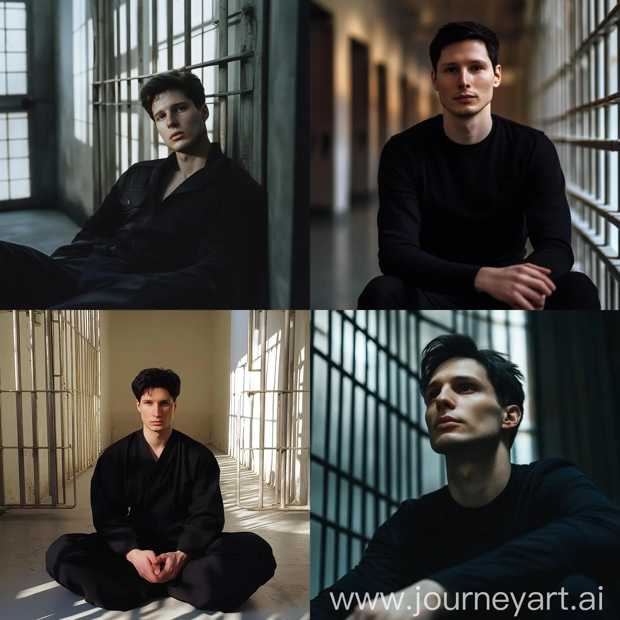 Pavel-Durov-Sitting-in-a-French-Prison