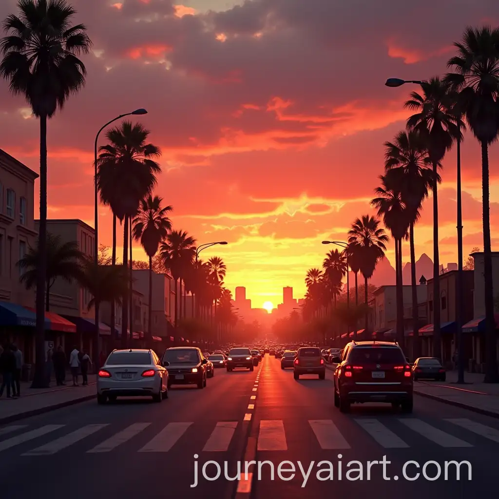 YouTube-Thumbnail-of-Hip-Hop-Streets-of-LA-at-Sunset