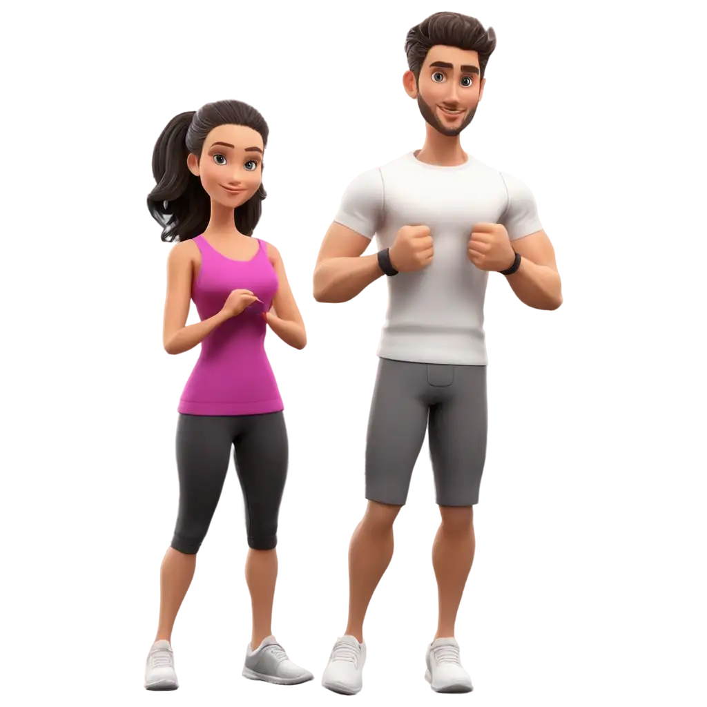 HighQuality-PNG-Image-of-3D-People-Exercising-Enhance-Your-Visual-Content-with-Clarity-and-Detail