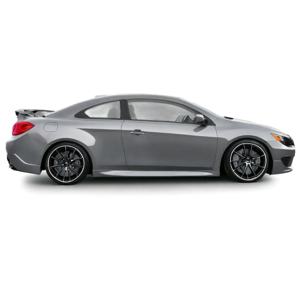 Stunning-Cool-Gray-Car-with-Tricked-Out-Wheels-PNG-Format-for-Optimal-Clarity