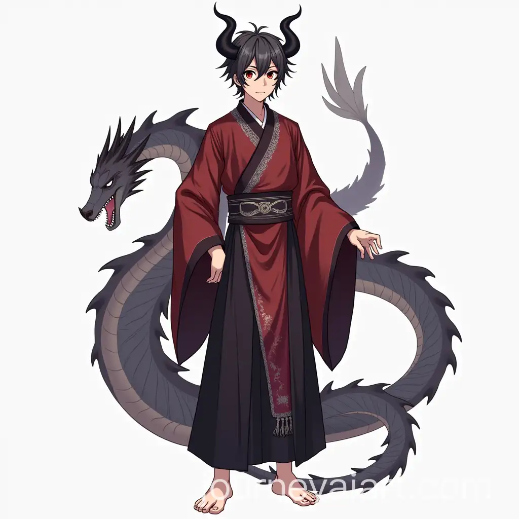 HalfDragon-Humanoid-in-Elegant-Traditional-Japanese-Kimono