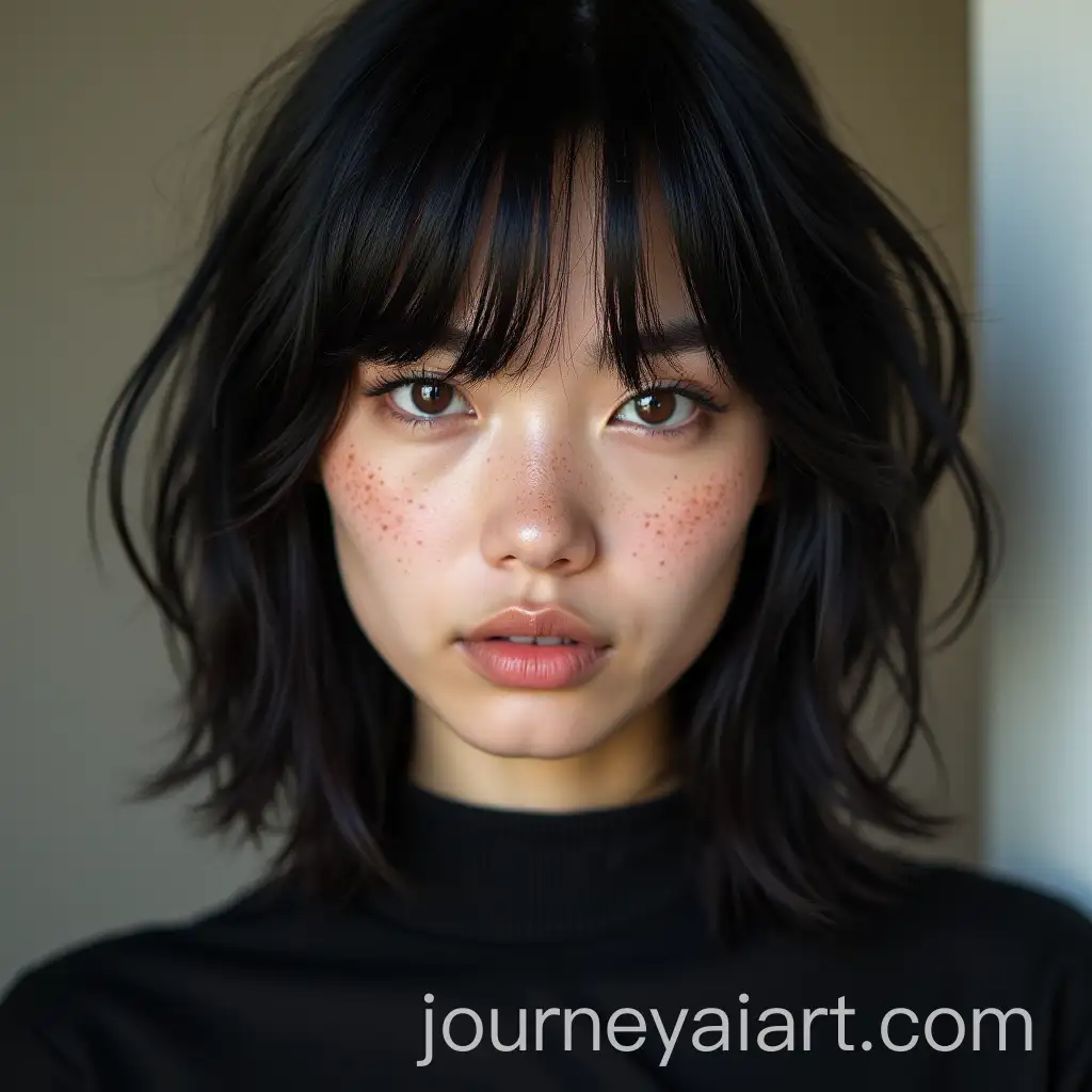 Asian-Model-with-Edgy-Style-and-Freckles-Brown-Eyes-Portrait