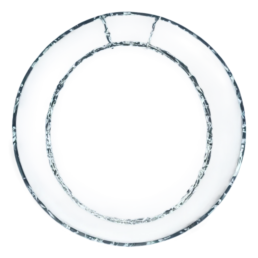 Circle-Glass-Crack-PNG-Image-Capturing-Intriguing-Fragility-and-Detail