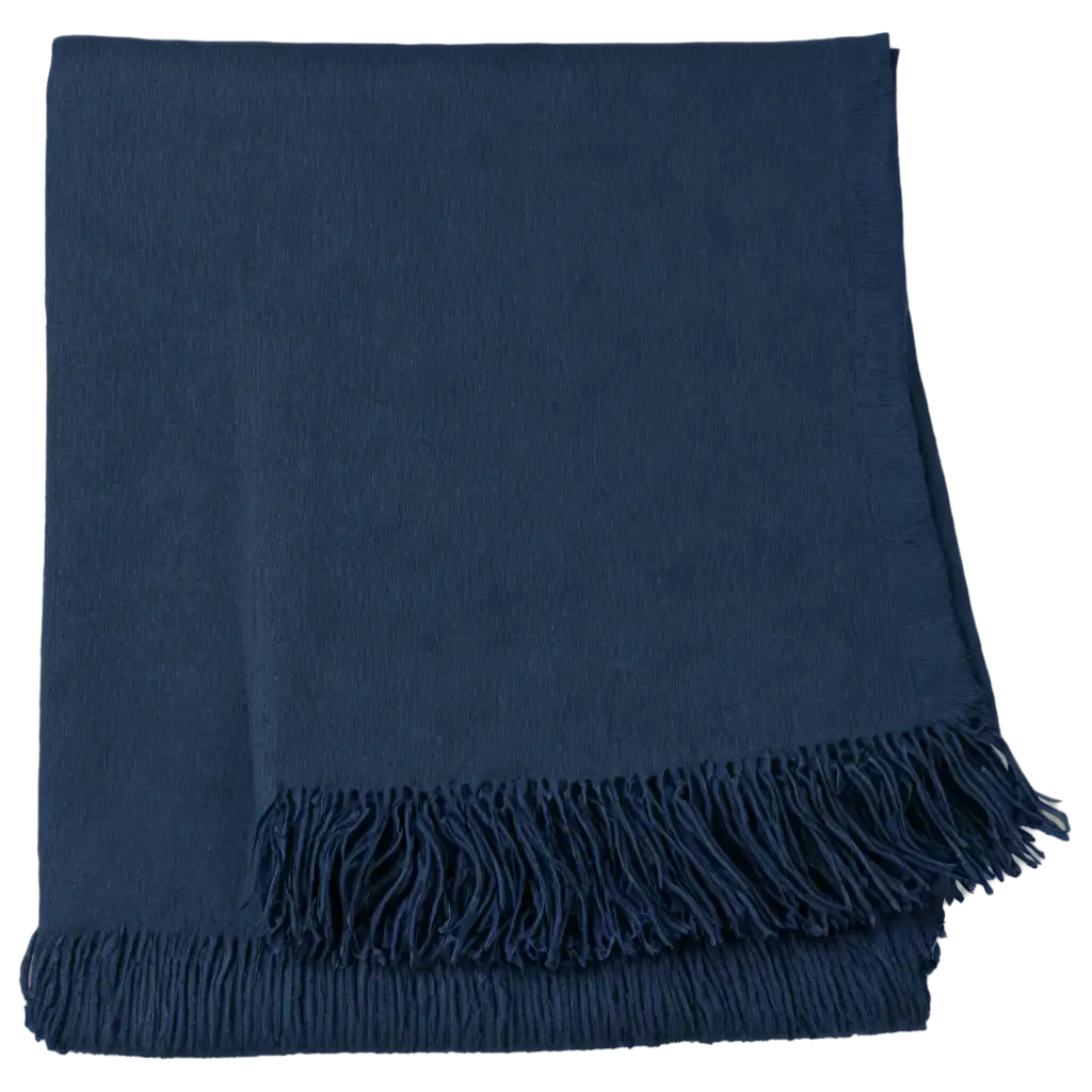 DarkBlue-Winter-Wool-Scarf-PNG-Image-Cozy-and-Stylish-Accessory