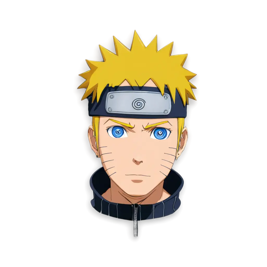 Naruto  anime head