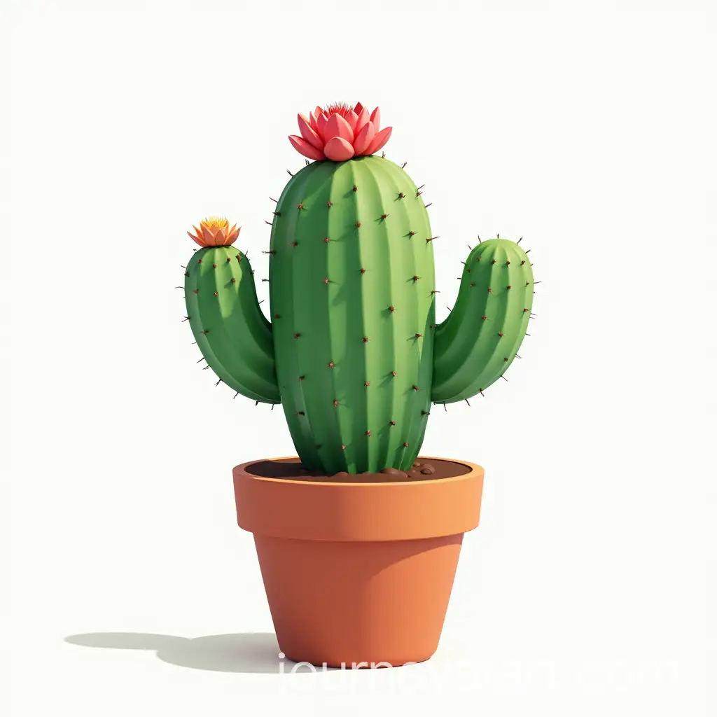 Cactus-on-Transparent-Background