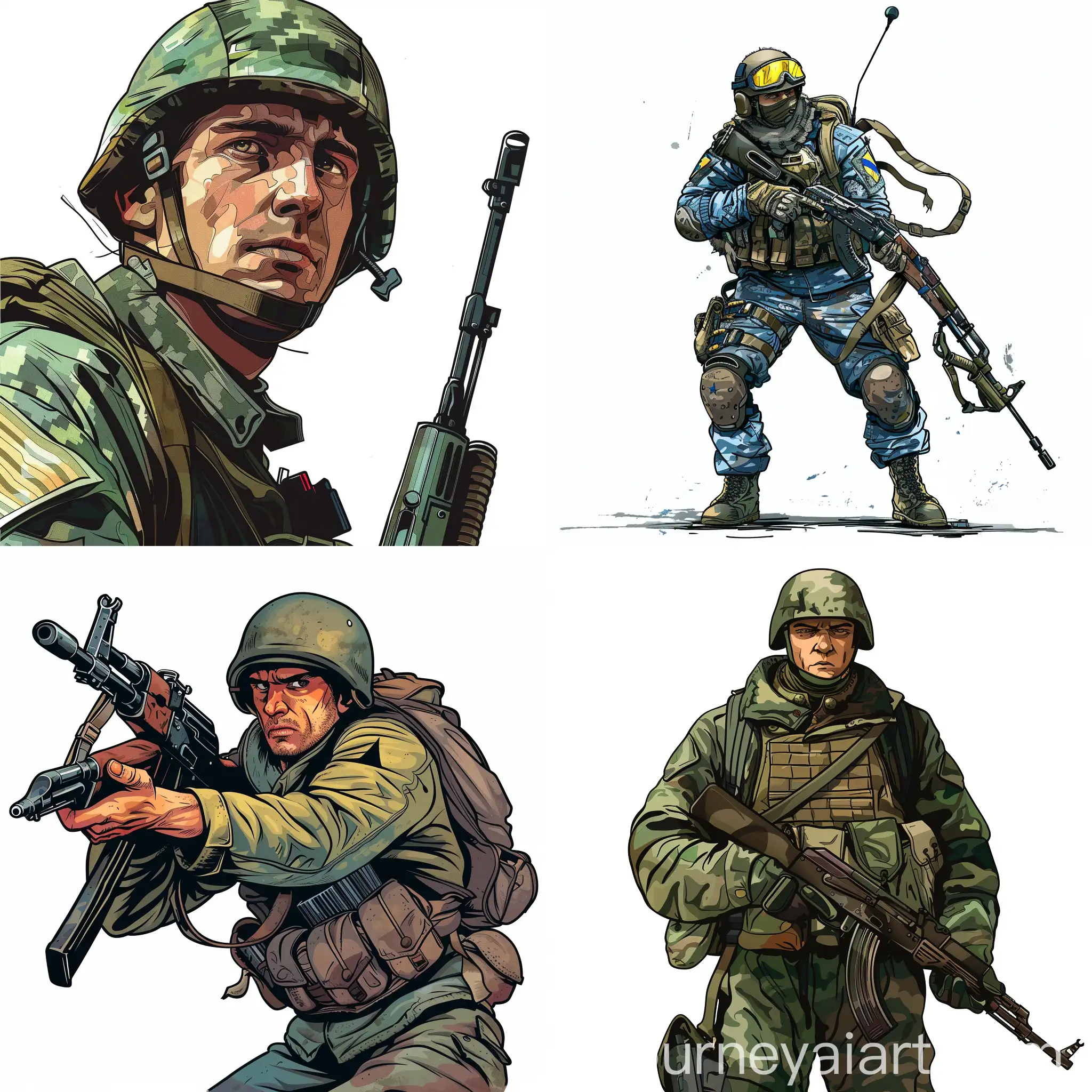 Ukrainian-Soldier-in-Marvel-Comics-Style-Illustration