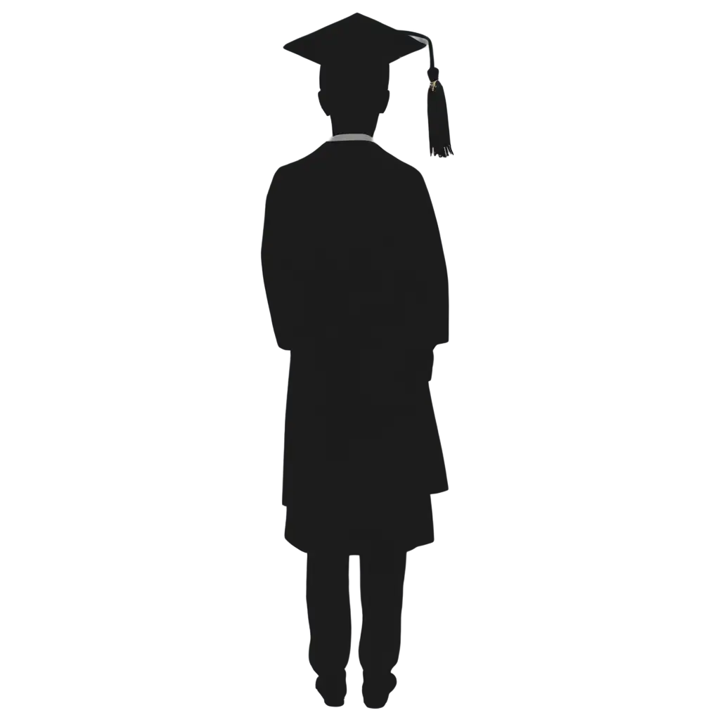 Graduation-Silhouette-PNG-Man-in-Mortarboard-and-Graduation-Outfit-Vector-Image