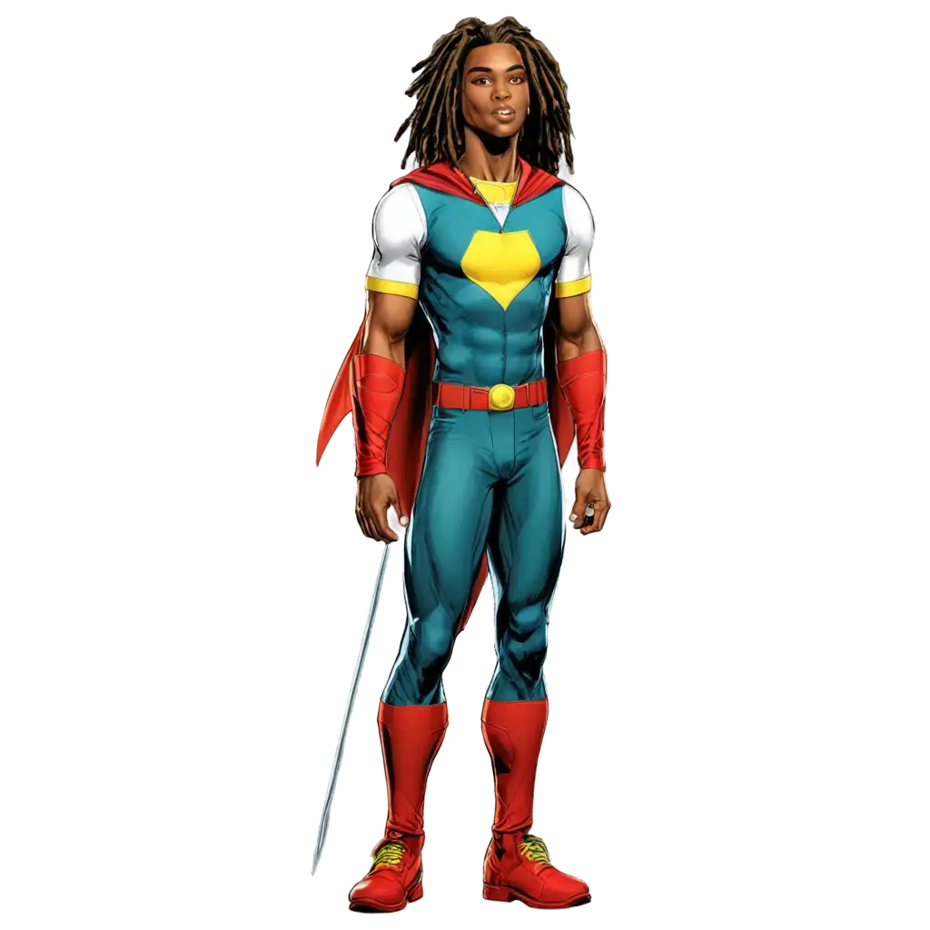 Dynamic-Black-Male-Superhero-with-Locs-Full-Body-Comic-Book-Style-PNG