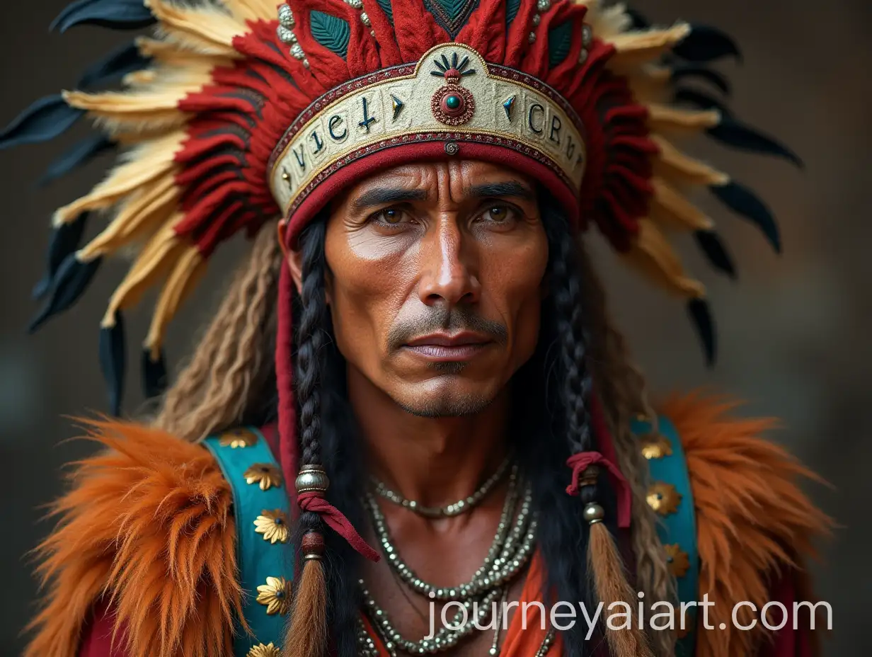 Majestic-Indian-King-in-Traditional-Attire
