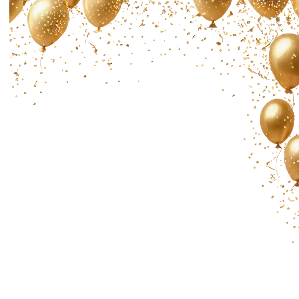 HighQuality-PNG-Celebration-Background-with-Confetti-and-Gold-Balloons-for-Event-Graphics