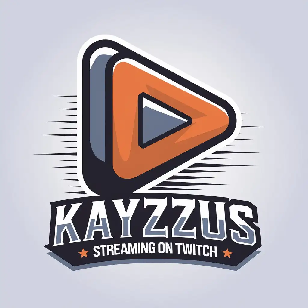 LOGO Design for Kayzzus Streaming on Twitch with Modern Clean Vector Style