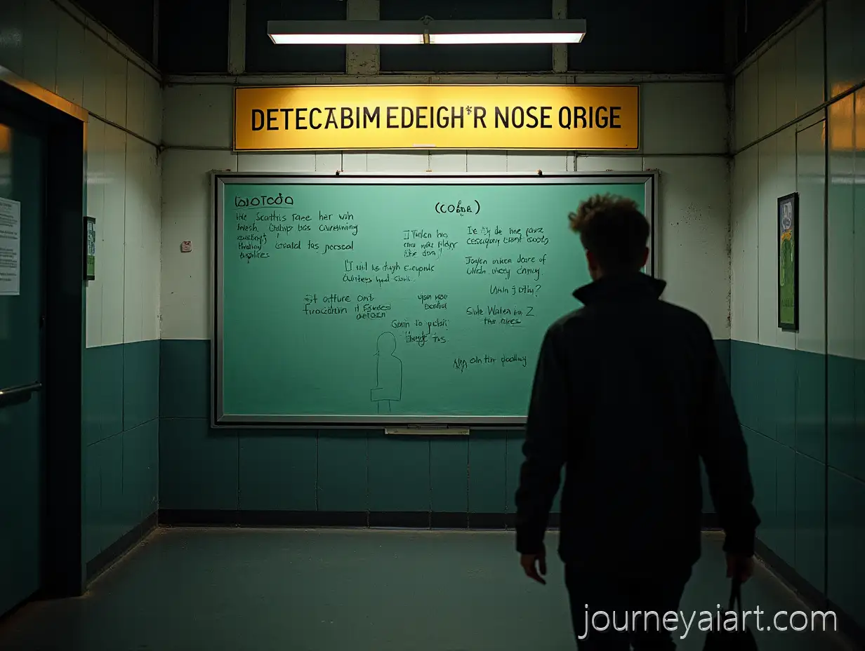 Mysterious-Empty-Detective-Board-with-Clues-and-Evidence