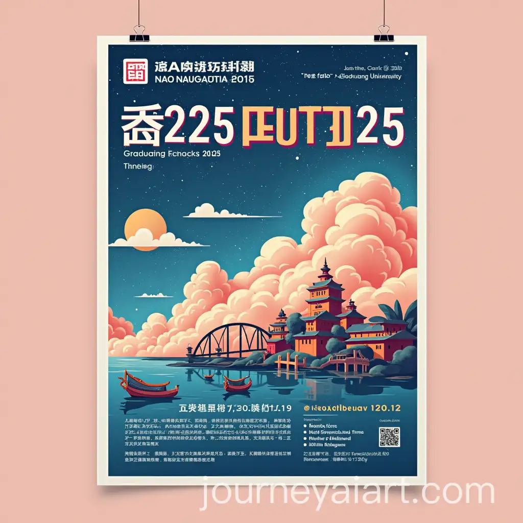 AI-Art-Prompt-ExpansionNanjing-Xiaozhuang-University-2025-Graduation-Design-Exhibition-Poster-FUTURE-Theme