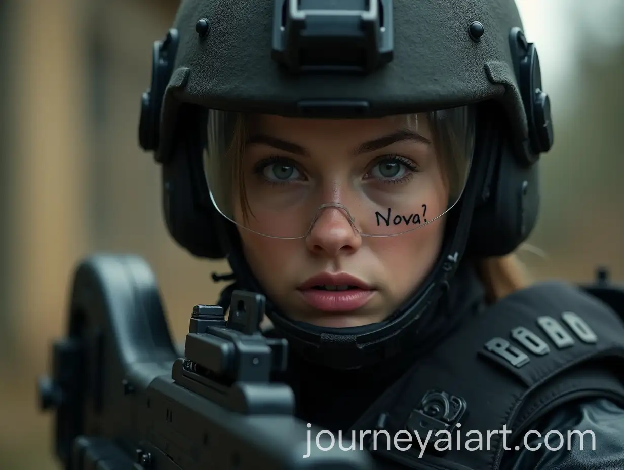 Realistic-SWAT-Girl-in-4K-with-NOVA-Inscription