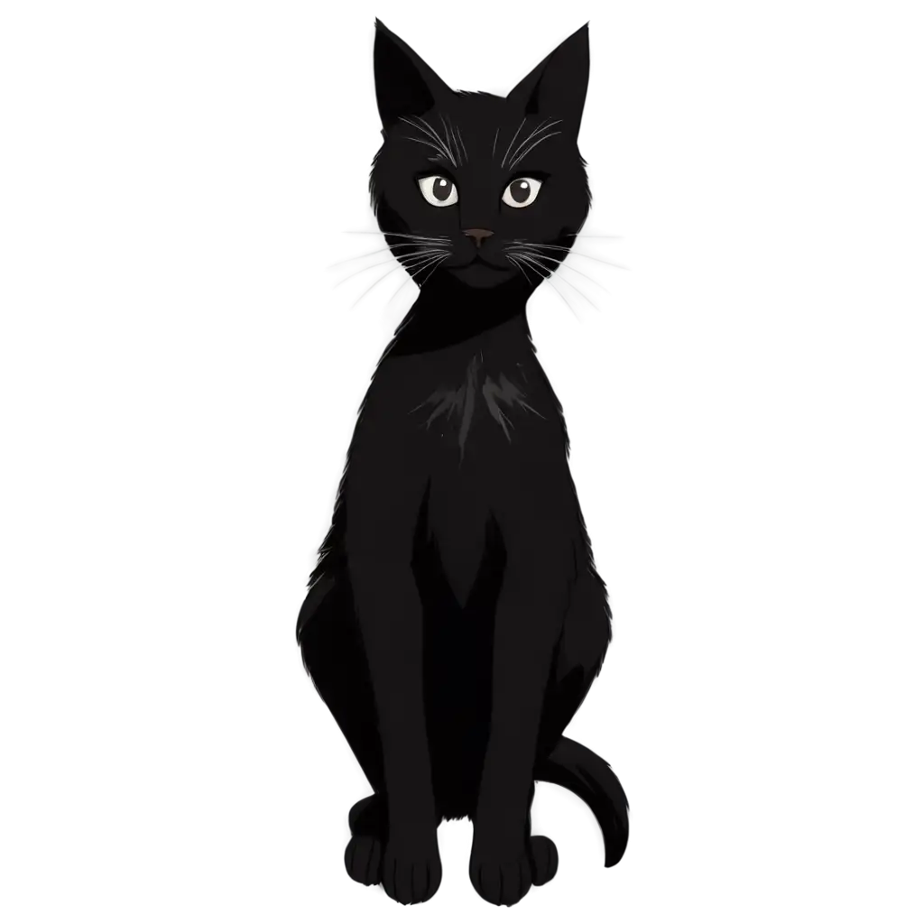 HighQuality-Black-Cat-PNG-Image-for-Various-Digital-Uses