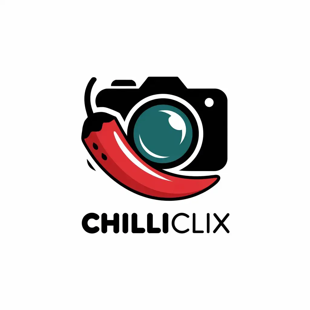 LOGO Design For Chilliclix Chilli Camera with Modern Touch