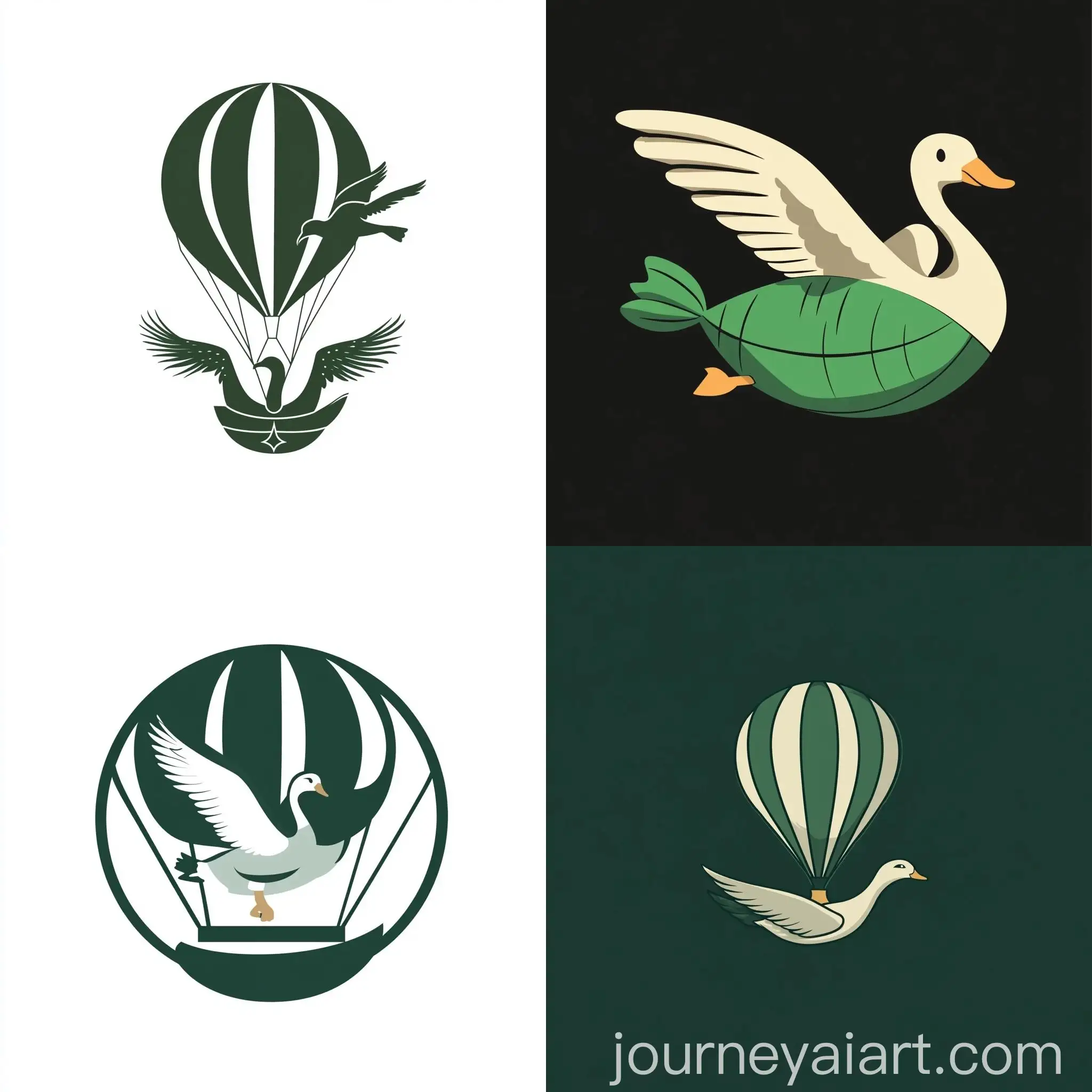 Luxury-Green-Blimp-Logo-Design-for-ParentsFocused-Company