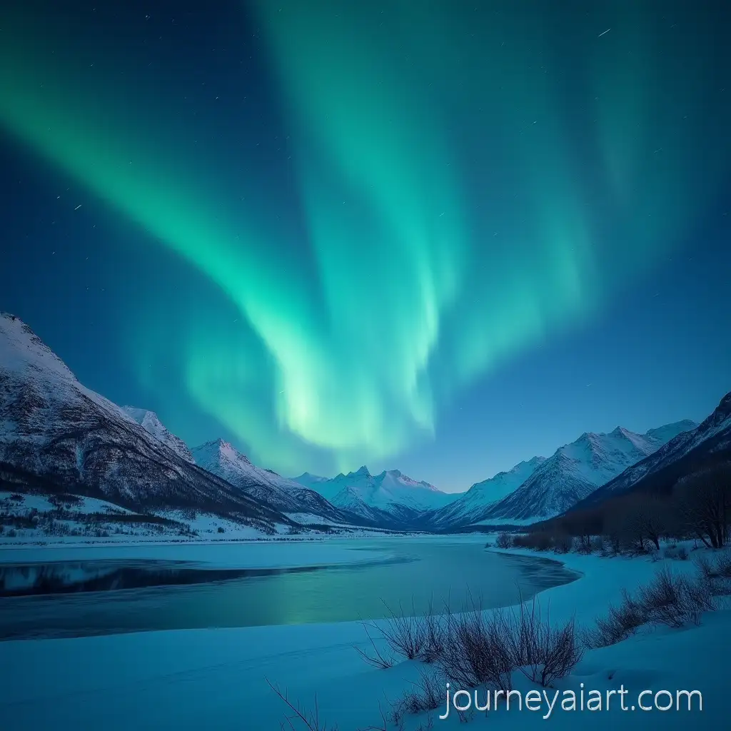 BNorthern-lights-landscapereathtaking-Landscape-Under-the-Northern-Lights