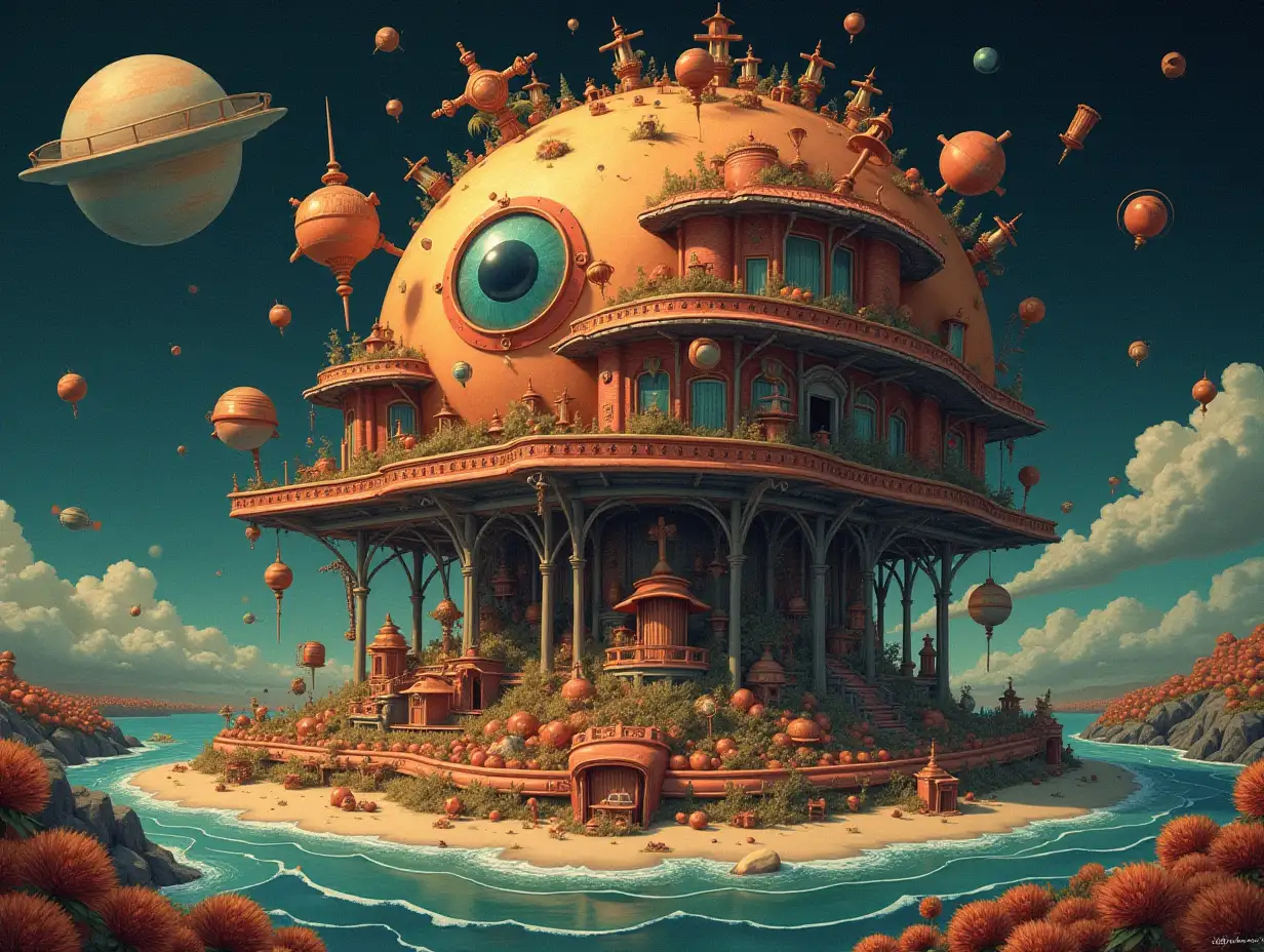Art Generator surreal world