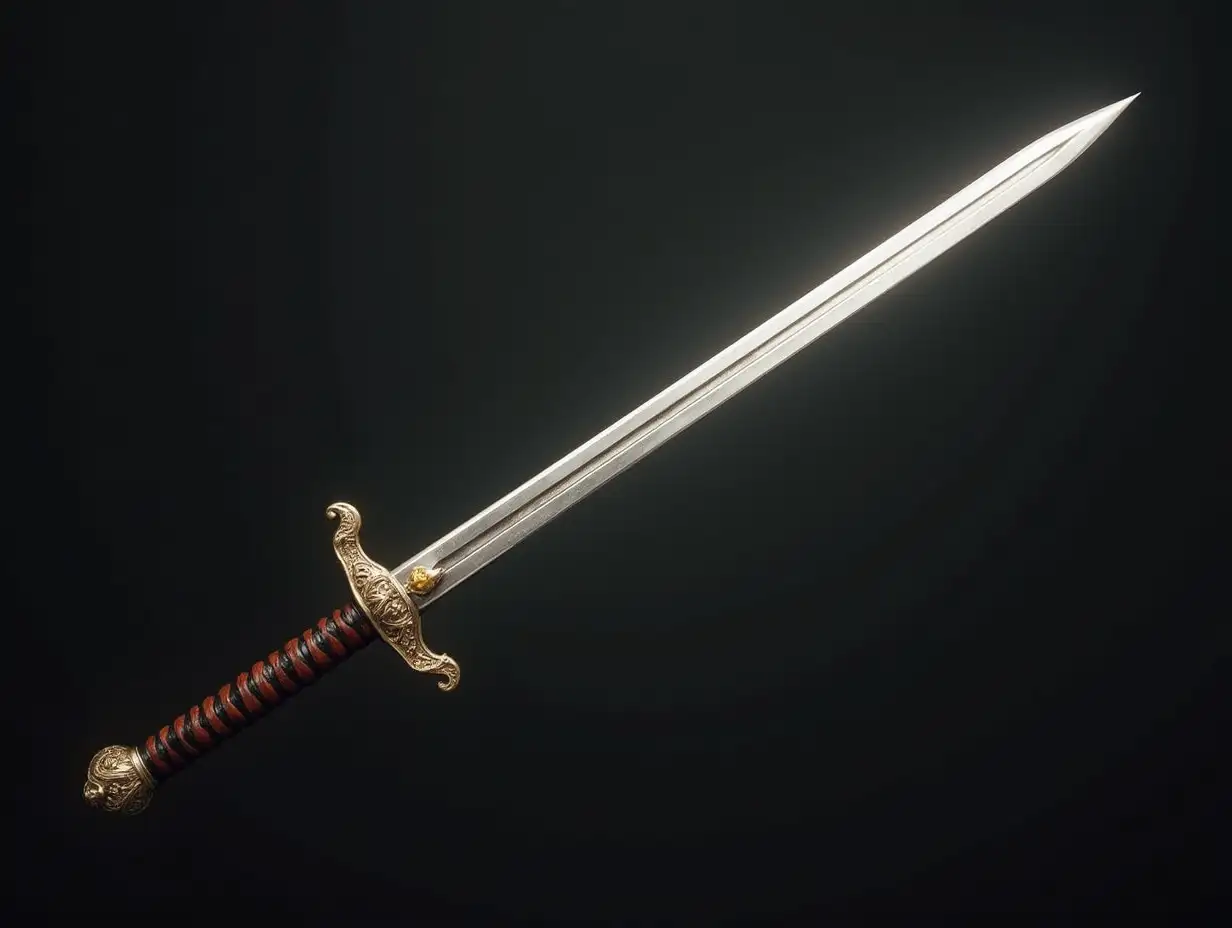 Realistic Photo, sword