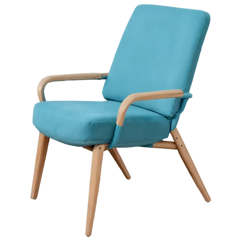 Stylish-Blue-Chair-PNG-Enhance-Your-Designs-with-Clarity-and-Style