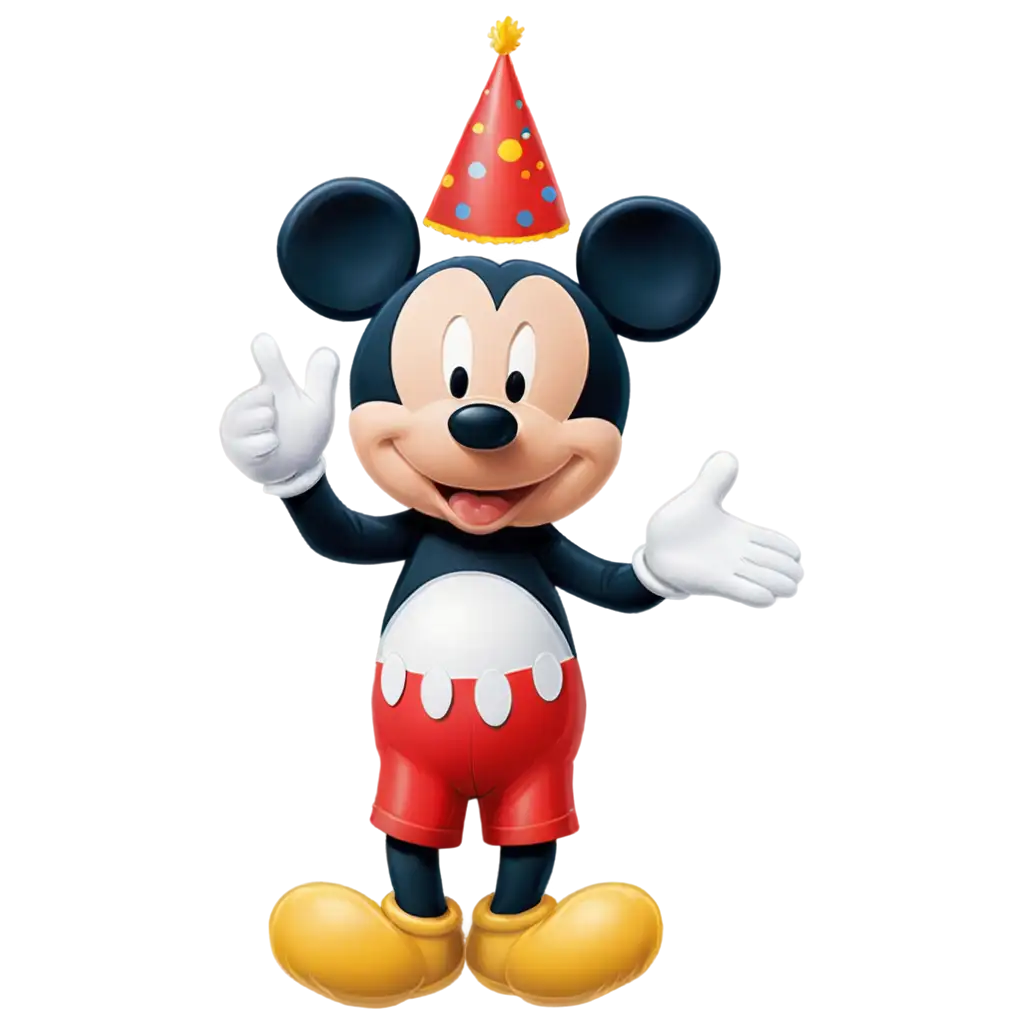 Mickey-Mouse-1st-Birthday-PNG-Celebrating-with-a-Balloon-and-a-Keepsake-Photo