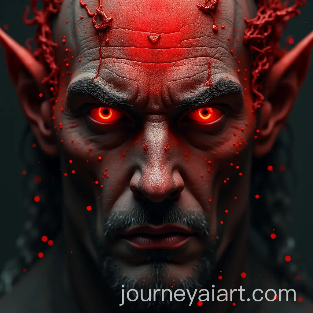 Dramatic-Portrait-of-Lucifer-with-Fiery-Features