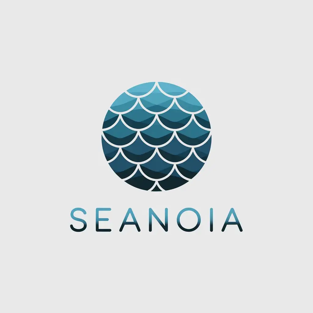 LOGO Design for Seanoia SeaInspired Vector Logo with Clear Background