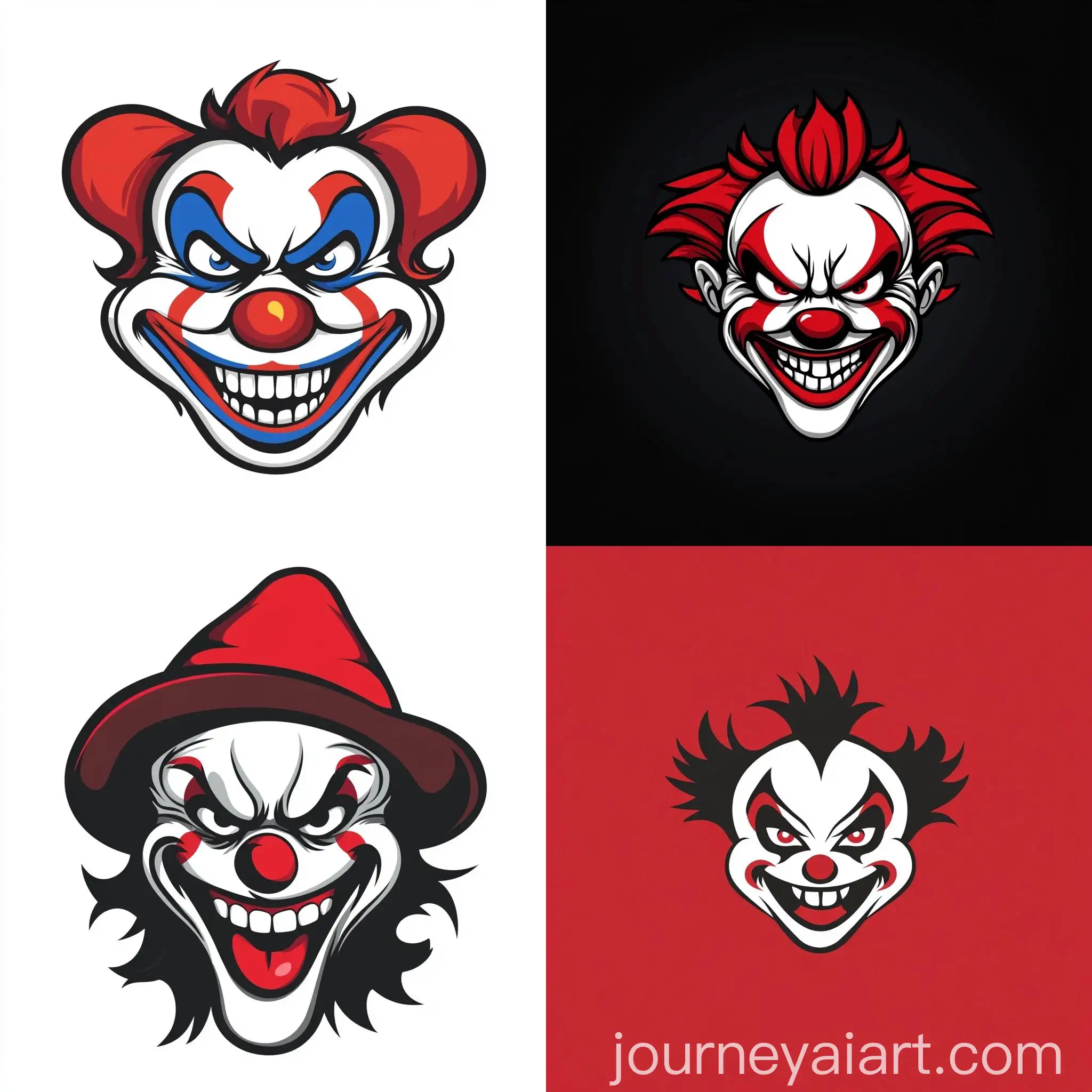 Colorful-Clown-Event-Logo-Design