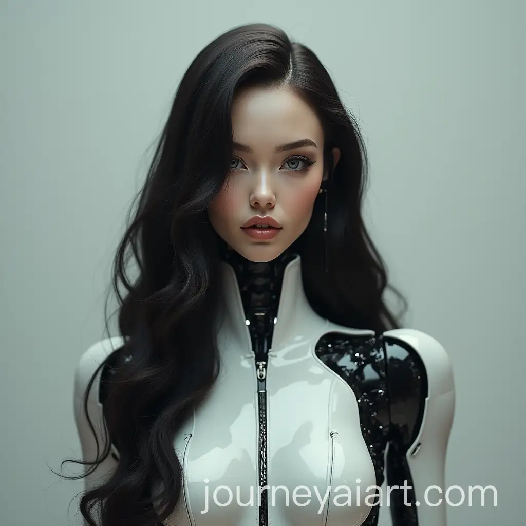 PhotoRealistic-Female-Android-Robot-with-Long-Hair-Captured-with-Leica-M6