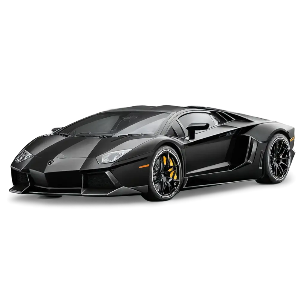 HighQuality-PNG-Image-of-a-Black-Lamborghini-Enhance-Your-Content-with-Stunning-Visuals