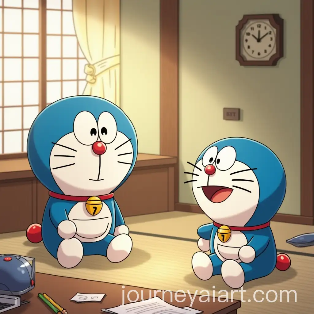 Doraemon-and-Shizuka-Sharing-Stories-in-Nobitas-Cozy-Living-Room