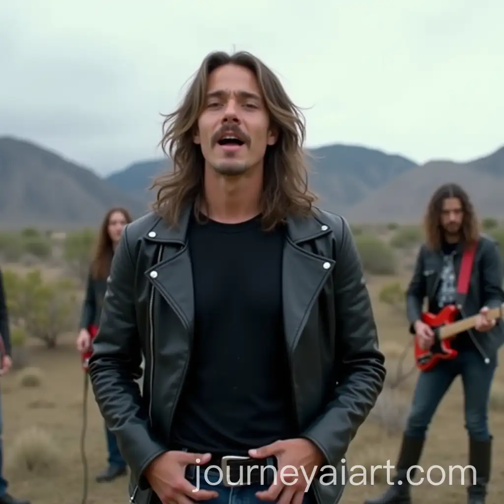 Young-Singer-Performing-with-Rock-Band-in-Mountainous-Nature-Setting