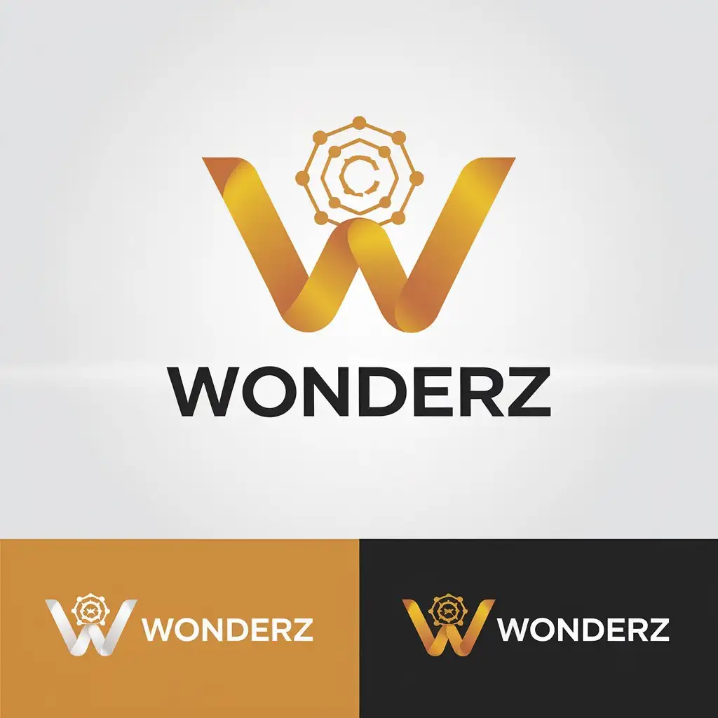 LOGO Design for WONDERZ Modern Clean Aesthetics with Versatile Elements