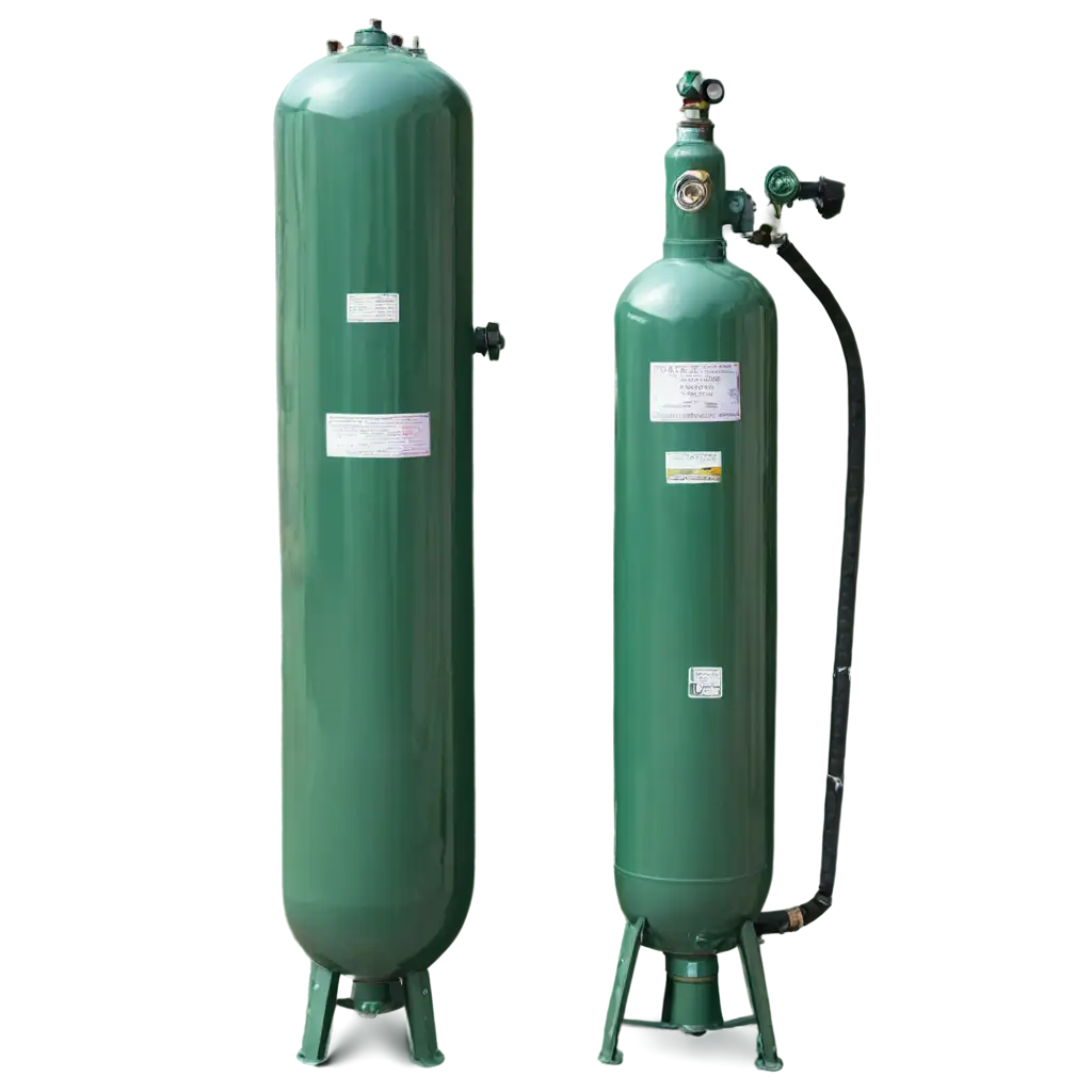 HighQuality-PNG-Image-of-an-Oxygen-Cylinder-Detailed-and-Crisp-Design