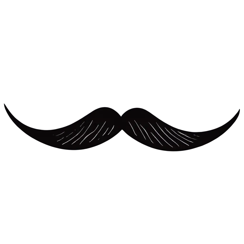 Vector-Moustache-PNG-HighQuality-Image-for-Creative-Design-and-Branding