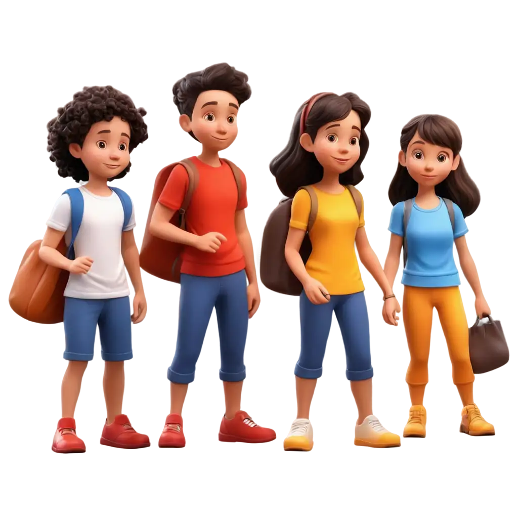 5-Kids-with-Bags-3D-PNG-Illustration-HighQuality-Digital-Artwork-for-Versatile-Use