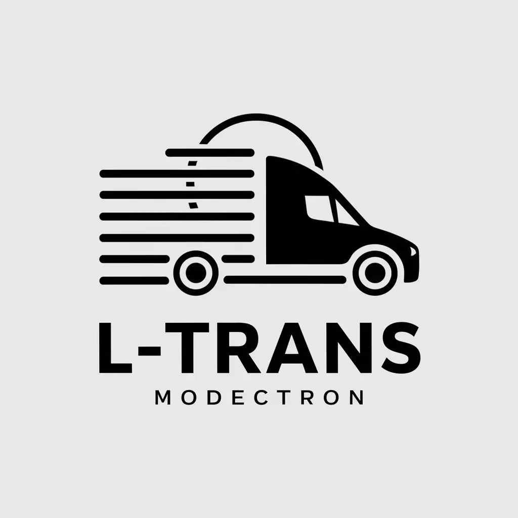 LOGO-Design-for-LTRANS-Transportation-of-Cargo-with-a-Modern-Automotive-Industry-Theme