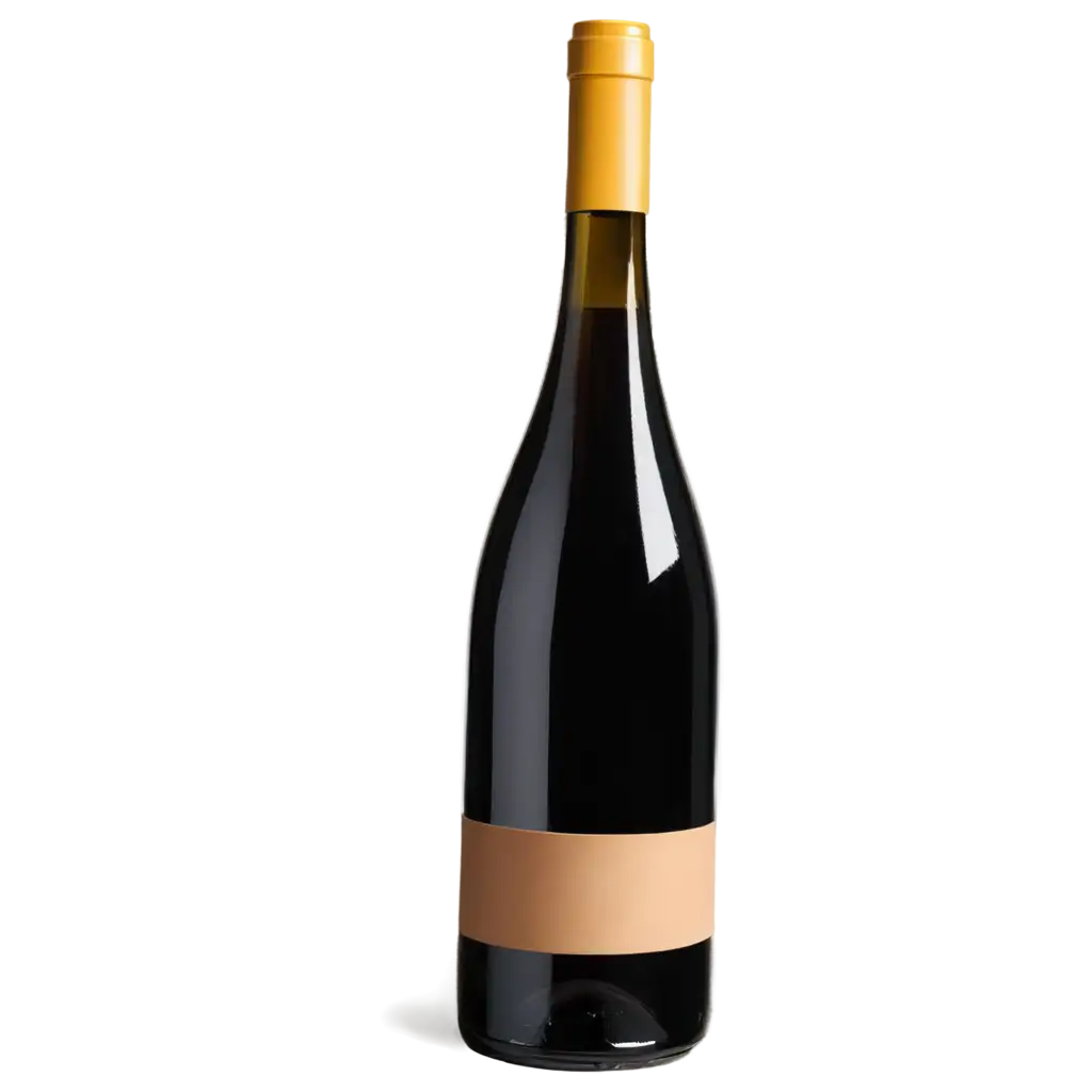 Bottle-of-Wine-Without-Label-HighQuality-PNG-Image-for-Versatile-Applications